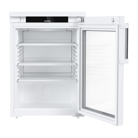 LIEBHERR - Réfrigérateur sous comptoir à refroidissement statique porte vitrée 120L