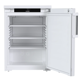 LIEBHERR - Réfrigérateur blanc sous comptoir à refroidissement dynamique en pose libre porte pleine 120L