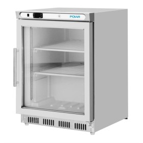 POLAR - Vitrine réfrigérée négative de comptoir Série C inox 129L