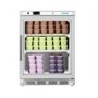 POLAR - Vitrine réfrigérée négative de comptoir Série C inox 129L