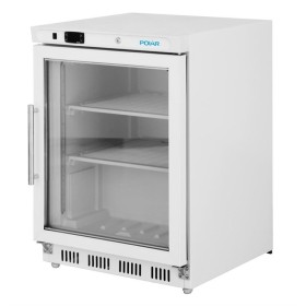 POLAR - Vitrine réfrigérée négative de comptoir Série C Blanche 129L