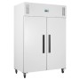 POLAR-Armoire réfrigérée positive blanche série G 2 portes 1152L