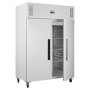 POLAR-Armoire réfrigérée positive blanche série G 2 portes 1152L