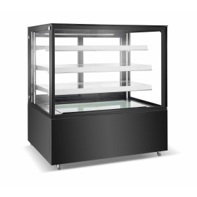 L2G - Vitrine panoramique réfrigéré positive, 3étagères verre réglable en hauteur