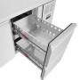 POLAR - Table réfrigérée positive série U 1 porte 2 tiroirs GN1/1