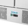POLAR - Comptoir a salade série U froid ventilé 2 portes