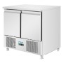 POLAR - Comptoir a salade série U froid ventilé 2 portes
