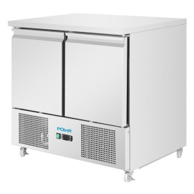 POLAR - Comptoir a salade série U froid ventilé 2 portes