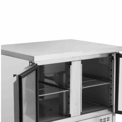 SERIAPRO - Table réfrigérée positive GN 1/1 - 2 portes