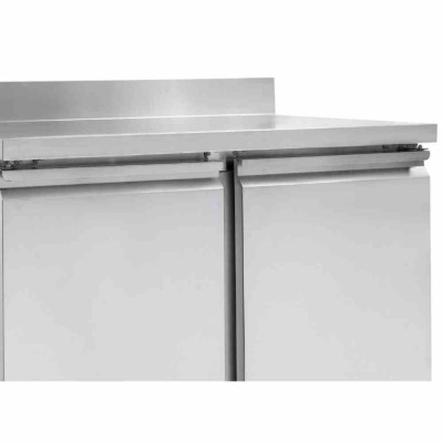 SERIAPRO - Table réfrigérée positive GN 1/1 avec dosseret - 2 portes