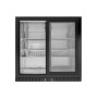 cpcECO - Arrière-Bar Réfrigéré Skinplate à 2 Portes Vitrées Coulissantes