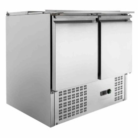 SERIAPRO - Saladette compacte 2 portes - avec couvercle coulissant