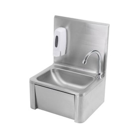 cpcECO- - Lave Mains à Commande Fémorale en Inox