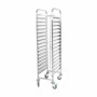 SERIAPRO - Échelle pâtissière inox 16 niveaux - 600 x 400 mm