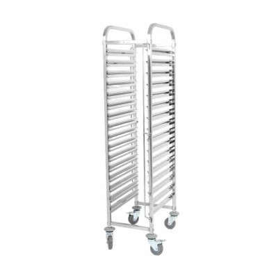 SERIAPRO - Échelle pâtissière inox 16 niveaux - 600 x 400 mm