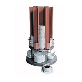 DIAMOND - Carrousel à tasses 70/88 mm chauffé