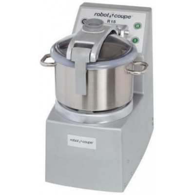 ROBOT-COUPE - Cutter vertical - 15 L - 2 vitesses - Couvercle grande vision