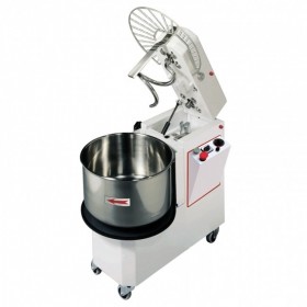 PIZZA GROUP - Pétrin à spirale tête relevable et cuve extractible 33 L - 230 V
