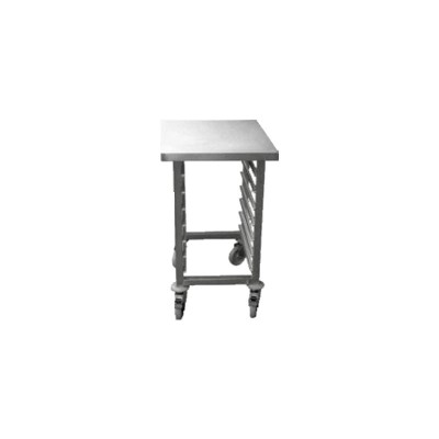 L2G - Échelle basse sur roulettes 8 niveaux pour grilles 600 x 400 mm