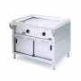 NAYATI - Plancha japonaise électrique 2 zones de cuisson, sur armoire