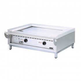NAYATI - Plancha japonaise électrique portable, 2 zones de chauffe