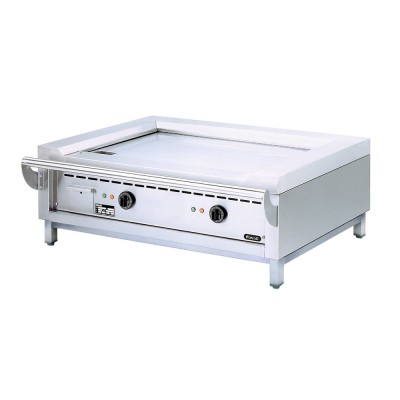 NAYATI - Plancha japonaise électrique portable, 2 zones de chauffe