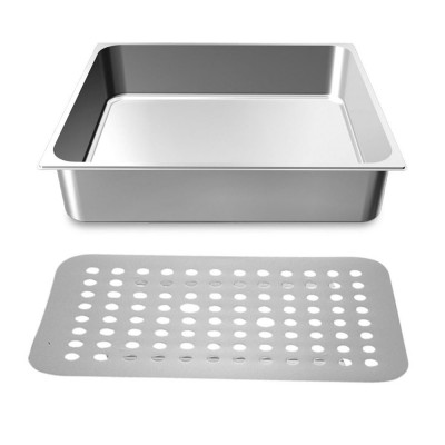 SERIAPRO - Bac 600x400 mm + grille d'égouttage