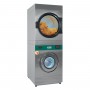 DIAMOND - Colonne lave-linge + sèche-linge professionnels, 18 kg