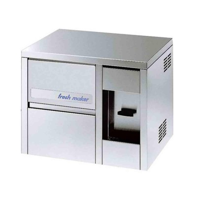 Distributeur de glaçons 21 kg/24h avec fontaine d'eau intégrée