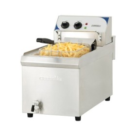 CASSELIN - Friteuse électrique pro robinet de vidange haut rendement 10 L