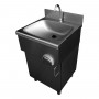 Lave-mains inox sur placard - P   500 mm - CHR-Avenue
