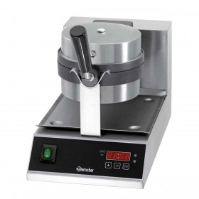Gaufrier professionnel rotatif 180° gaufres rondes - BARTSCHER 370164