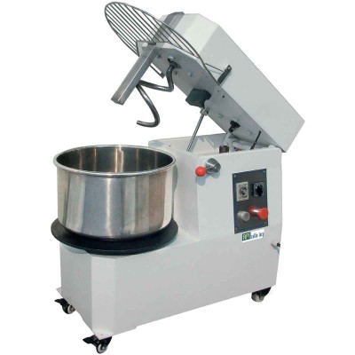 Pétrin à spirale tête relevable et cuve extractible 30 L - 2 vitesses