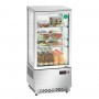 BARTSCHER - Mini vitrine réfrigérée A2CH en inox, 78 L