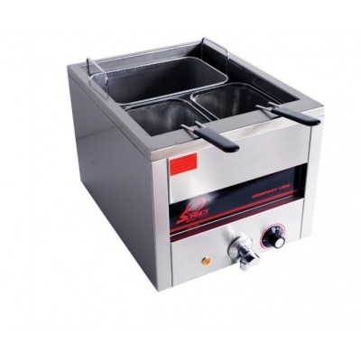 SOFRACA - Cuiseur à pâtes électrique, capacité 15 L, 1+2 paniers