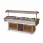 Buffet réfrigéré de capacité 6 x GN 1/1 L2G - Buffet Professionnel