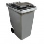 CHR-Avenue - Container à déchets 360 L polyéthylène avec 2 roues