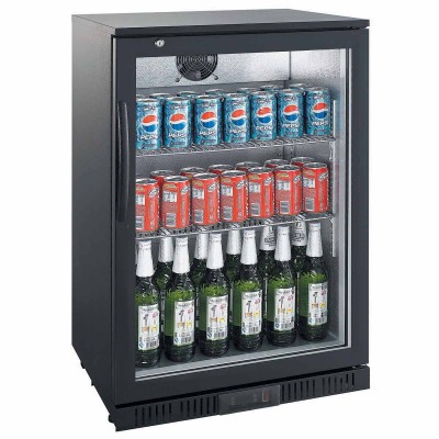 Arrière bar compact et économique avec froid ventilé 1porte battante