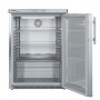 Armoire frigorifique de stockage inox, 141 L, porte vitrée - Liebherr