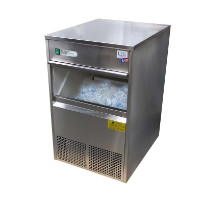 Machine à glaçons creux professionnelle avec réserve, 50 kg/24h - L2G