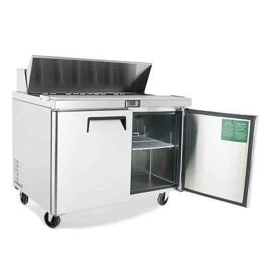 Saladette 2 portes et 12  bacs GN 1/6 - MSF8302GR - ATOSA