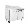 Saladette 2 portes et 12  bacs GN 1/6 - MSF8302GR - ATOSA