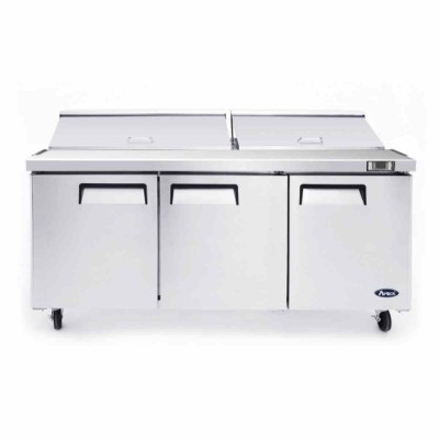 Saladette 3 portes et 18  bacs GN 1/6 - MSF8303GR - ATOSA