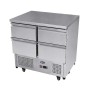 Saladette compacte professionnelle format GN1/1 4 portes - ATOSA