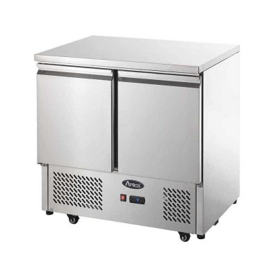 Saladette compacte professionnelle format GN1/1 2 portes - ATOSA