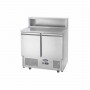 Meuble à pizzas 2 portes et 5 bacs GN 1/6 - ESL3831GR