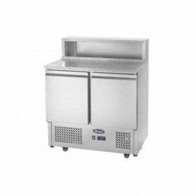 Meuble à pizzas 2 portes et 5 bacs GN 1/6 - ESL3831GR
