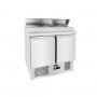 Saladette professionnelle format GN1/1 2 portes avec couvercle - ATOSA