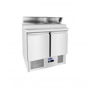 Saladette professionnelle format GN1/1 2 portes avec couvercle - ATOSA