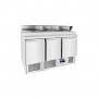 Saladette professionnelle format GN1/1 3 portes avec couvercle - ATOSA